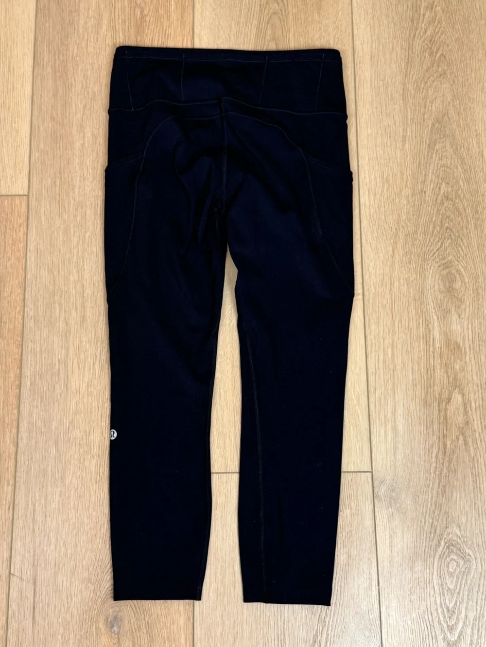 Lululemon Fast & Free 7/8 High-Rise Leggings Black Size 6